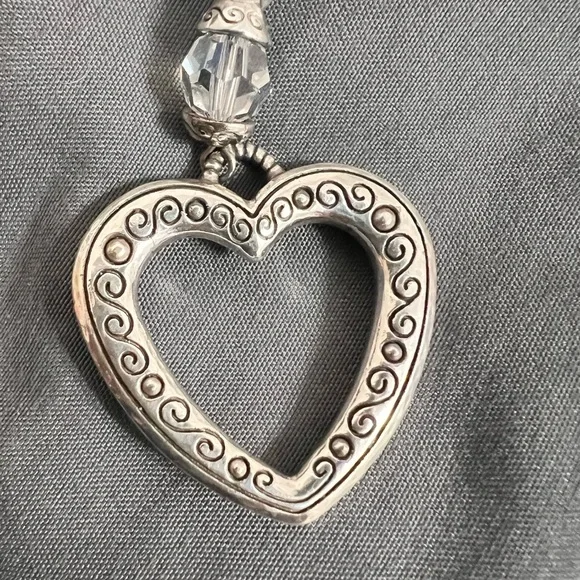 Brighton Reversible Heart Pendant, Necklace, and Earrings - Picture 5 of 8